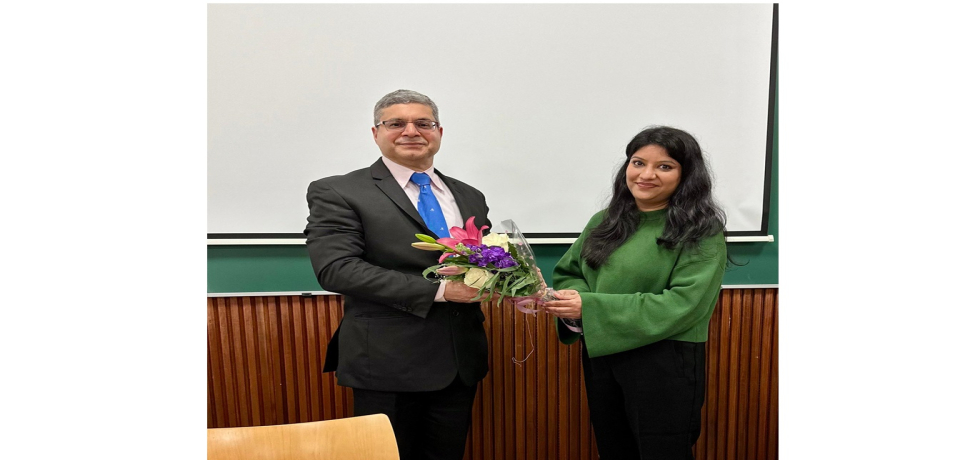 H.E. Ambassador interacted with a cohort of distinguished Indian researchers at the Coimbra University